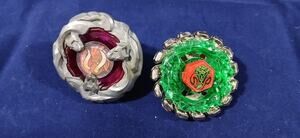 Beyblade Mammoth Tusk and Poison Serpent Lot Of Two Vintage